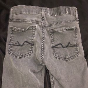 7 For All Mankind Jeans - 7FOR ALL MANKIND GENTLY WORN GREY JEANS 7 For All Mankind Jeans - 7FOR ALL MANKIND GENTLY WORN GREY JEANS